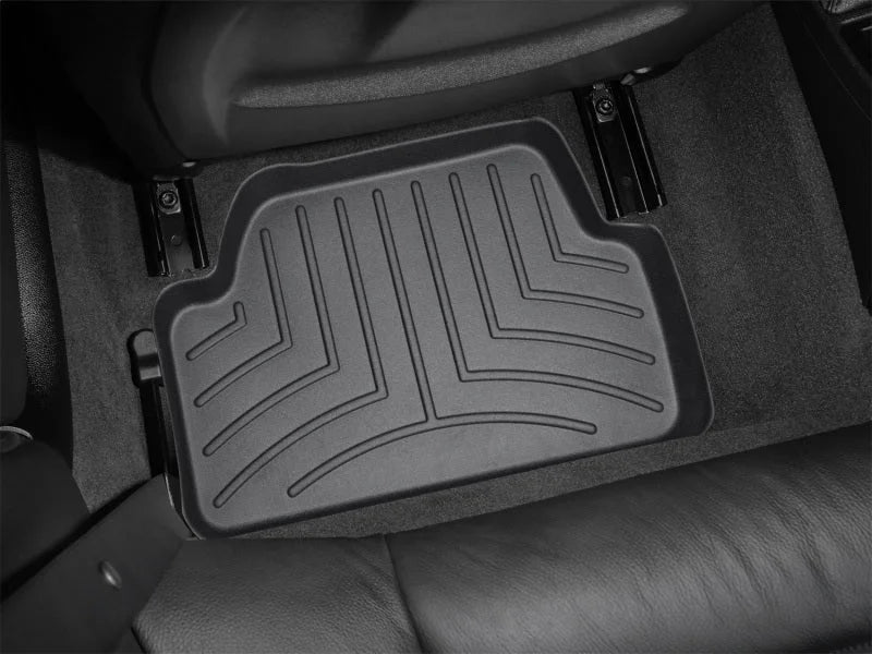 WeatherTech 08+ BMW 1-Series Rear FloorLiner - Black - Additional View 5