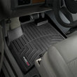 Load image into Gallery viewer, WeatherTech 08+ Chrysler Town &amp; Country Front FloorLiner - Black - Installation View