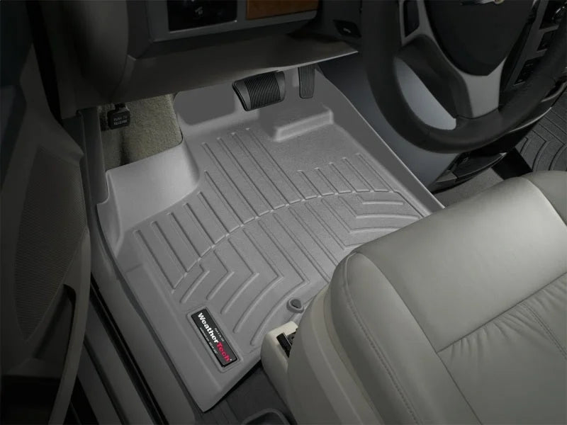 WeatherTech 08+ Chrysler Town & Country Front FloorLiner - Grey - Additional View 5