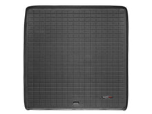 Load image into Gallery viewer, WeatherTech 08+ GMC Acadia Cargo Liners - Black - Back View