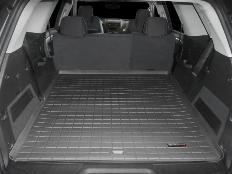 WeatherTech 08+ GMC Acadia Cargo Liners - Black - Additional View 5