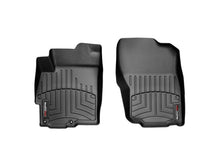 Load image into Gallery viewer, WeatherTech 08+ Mitsubishi Lancer Front FloorLiner - Black - Main Product View