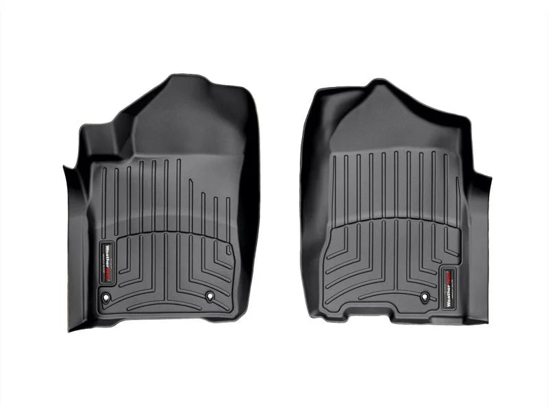 WeatherTech 08+ Nissan Armada Front FloorLiner - Black - Main Product View