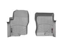 Load image into Gallery viewer, WeatherTech 08+ Nissan Frontier Front FloorLiner - Grey - Back View
