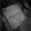 Load image into Gallery viewer, WeatherTech 08+ Nissan Xterra Front Rubber Mats - Grey - Installation View