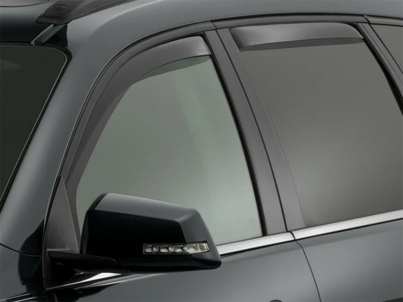 WeatherTech 09-11 Chevrolet Traverse Front and Rear Side Window Deflectors - Dark Smoke - Side View