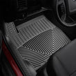 Load image into Gallery viewer, WeatherTech 09-11 Ford Escape Front Rubber Mats - Black - Installation View