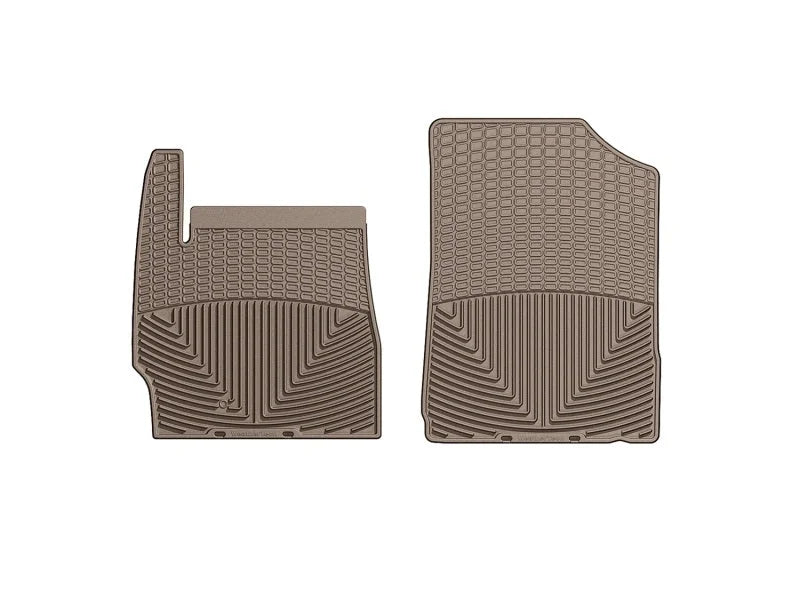 WeatherTech 09-11 Ford Escape Front Rubber Mats - Tan - Back View