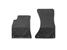 Load image into Gallery viewer, WeatherTech 09-13 Audi A4/A5 Front Rubber Mats - Black - Main Product View