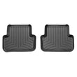 Load image into Gallery viewer, WeatherTech 09-13 Audi A4/S4/RS4 Rear FloorLiner - Black - Side View