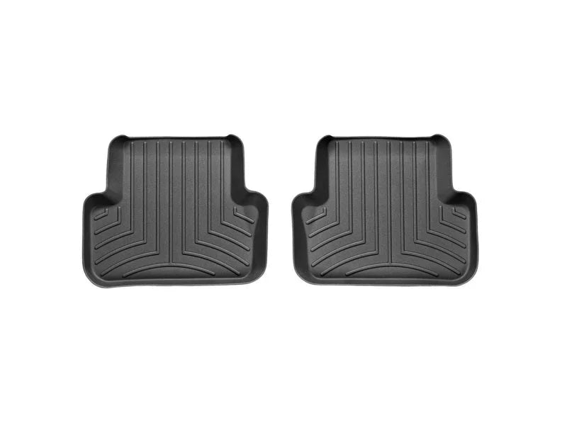 WeatherTech 09-13 Audi A4/S4/RS4 Rear FloorLiner - Black - Side View