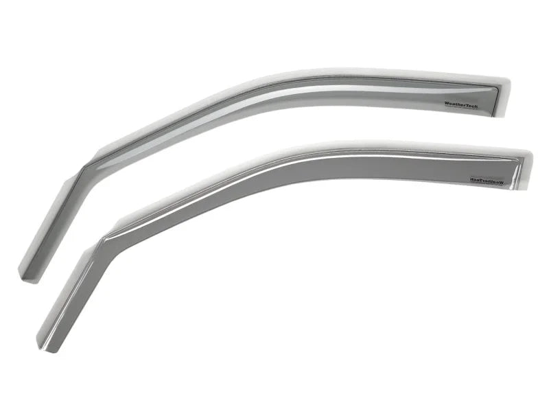 WeatherTech 09-13 Dodge Journey Front Side Window Deflectors - Light Smoke - Main Product View