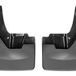 Load image into Gallery viewer, WeatherTech 09-13 Dodge Ram 1500/2500/3500 No Drill Mudflaps - Black - Back View