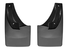 Load image into Gallery viewer, WeatherTech 09-13 Dodge Ram 1500/2500/3500 No Drill Mudflaps - Black - Side View