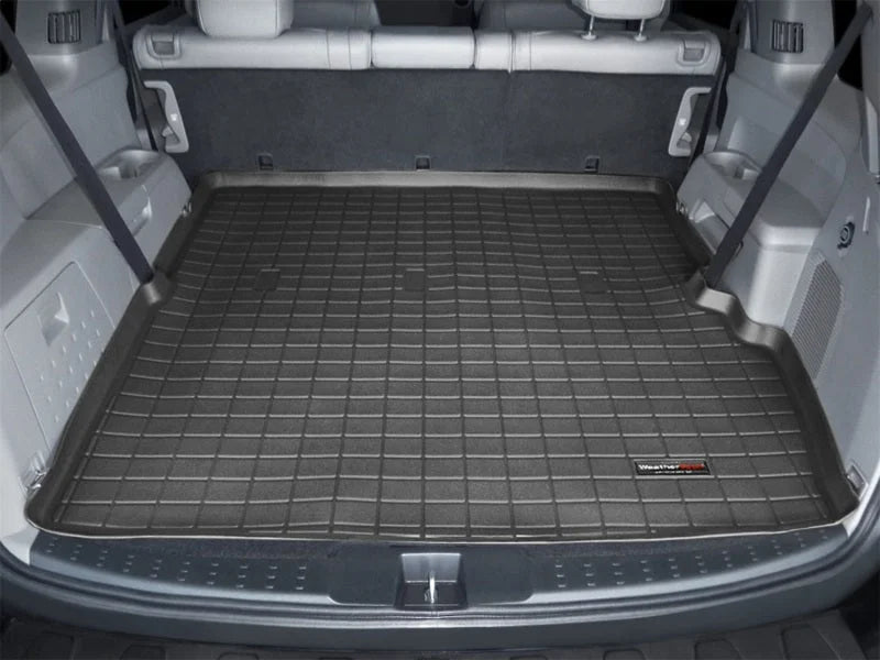 WeatherTech 09-13 Honda Pilot Cargo Liners - Black - Installation View