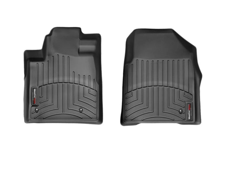 WeatherTech 09-13 Honda Pilot Front FloorLiner - Black - Main Product View
