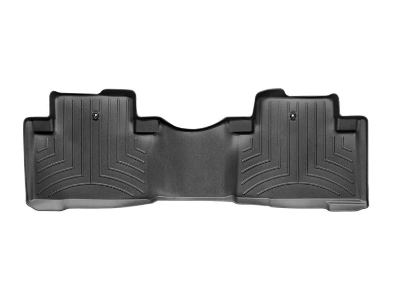WeatherTech 09-13 Honda Pilot Rear FloorLiner - Black - Back View