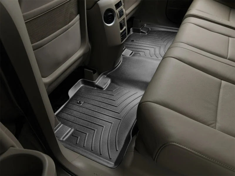 WeatherTech 09-13 Honda Pilot Rear FloorLiner - Black - Additional View 5