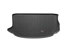 Load image into Gallery viewer, WeatherTech 09-13 Kia Soul Cargo Liners - Black - Installation View