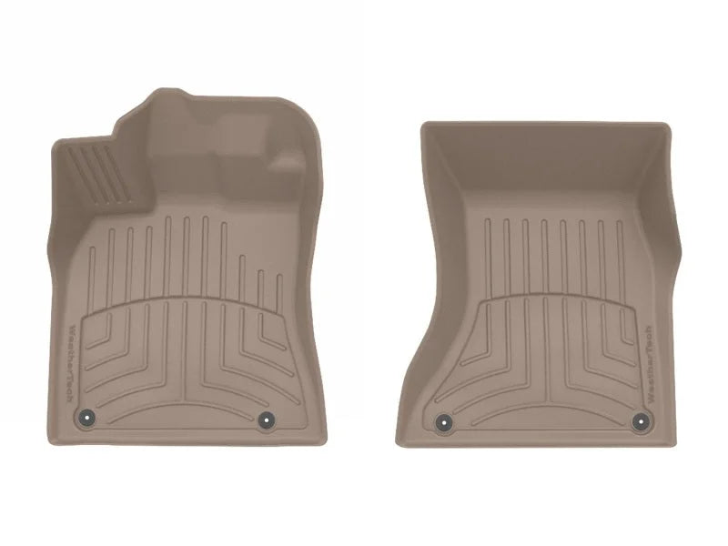 WeatherTech 09-17 Audi Q5/13-17 SQ5 Front FloorLiner HP - Tan - Main Product View
