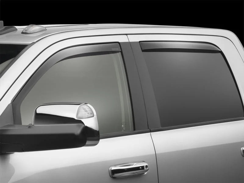 WeatherTech 09-18 Dodge Ram 1500 Front and Rear Side Window Deflectors - Dark Smoke - Additional View 5