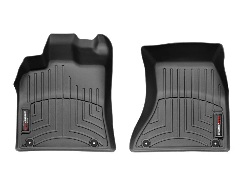 WeatherTech 09+ Audi Q5 Front FloorLiner - Black - Main Product View