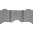 Load image into Gallery viewer, WeatherTech 09+ Dodge Ram 1500 Crew Cab Rear FloorLiner - Grey - Back View