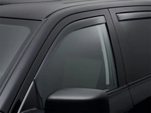 Load image into Gallery viewer, WeatherTech 09+ Dodge Ram 1500 Front Side Window Deflectors - Dark Smoke - Back View