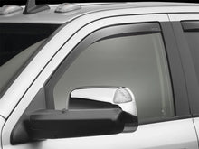 Load image into Gallery viewer, WeatherTech 09+ Dodge Ram 1500 Front Side Window Deflectors - Dark Smoke - Installation View