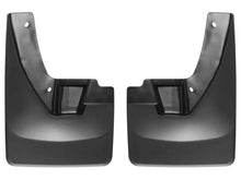 Load image into Gallery viewer, WeatherTech 09+ Dodge Ram 1500 No Drill Mudflaps - Black - Back View