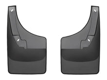Load image into Gallery viewer, WeatherTech 09+ Dodge Ram 1500 No Drill Mudflaps - Black - Back View