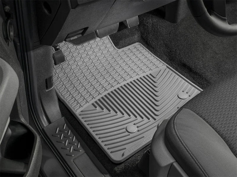 WeatherTech 09+ Ford F-150 Front Rubber Mats - Grey - Additional View 5