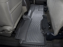 Load image into Gallery viewer, WeatherTech 09+ Ford F150 Super Cab Rear FloorLiner - Black - Back View