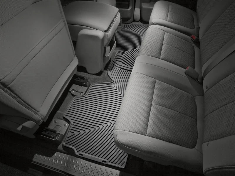 WeatherTech 09+ Ford F150 Super Cab Rear Rubber Mats - Black - Additional View 5