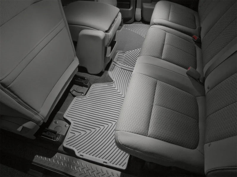 WeatherTech 09+ Ford F150 Super Cab Rear Rubber Mats - Grey - Additional View 5