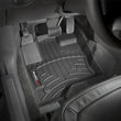 Load image into Gallery viewer, WeatherTech 09+ Ford Flex Front FloorLiner - Black - Installation View