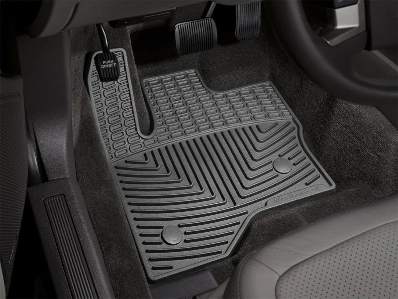 WeatherTech 09+ Ford Flex Front Rubber Mats - Black - Additional View 5