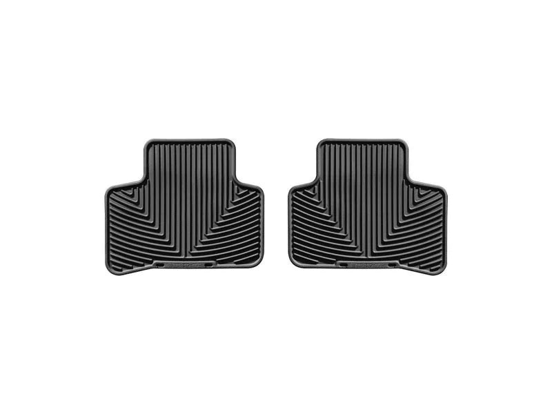 WeatherTech 09+ Mercedes-Benz GLK-Class (X204) Rear Rubber Mats - Black - Main Product View