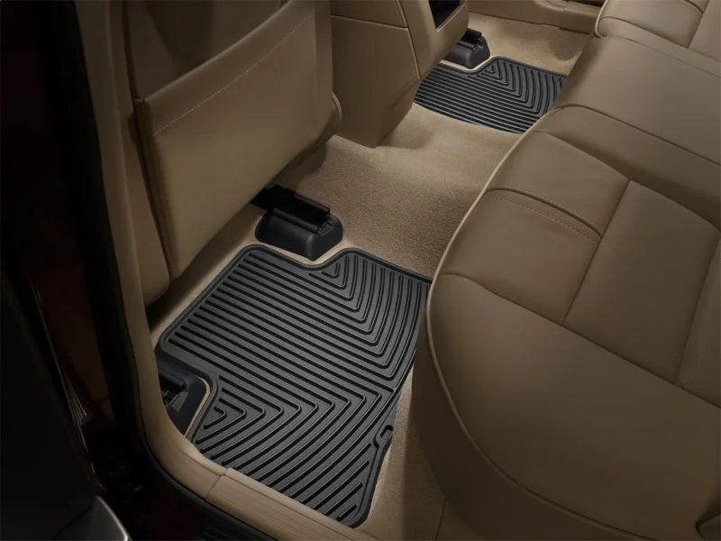 WeatherTech 09+ Mercedes-Benz GLK-Class (X204) Rear Rubber Mats - Black - Additional View 5