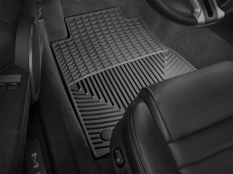 WeatherTech 10-12 Ford Mustang Front Rubber Mats - Black - Additional View 5