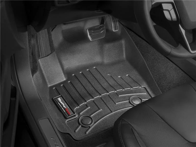 WeatherTech 10+ BMW 5-Series Front FloorLiner - Black - Main Product View