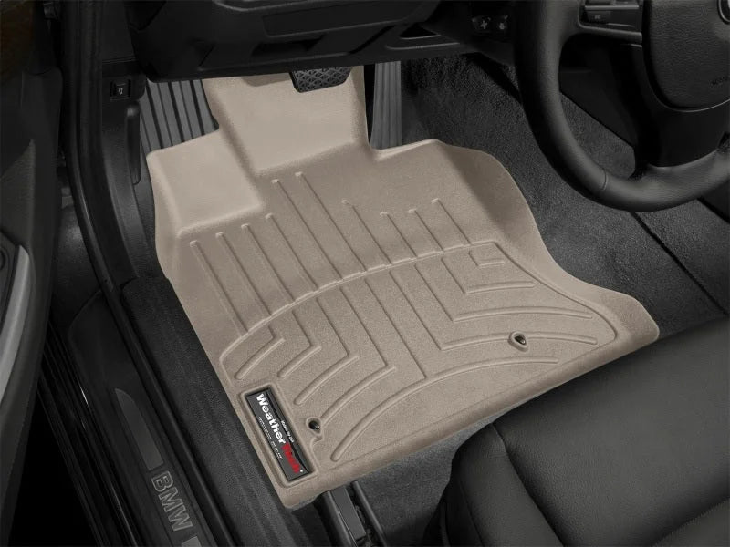 WeatherTech 10+ BMW 5-Series Front FloorLiner - Tan - Additional View 8