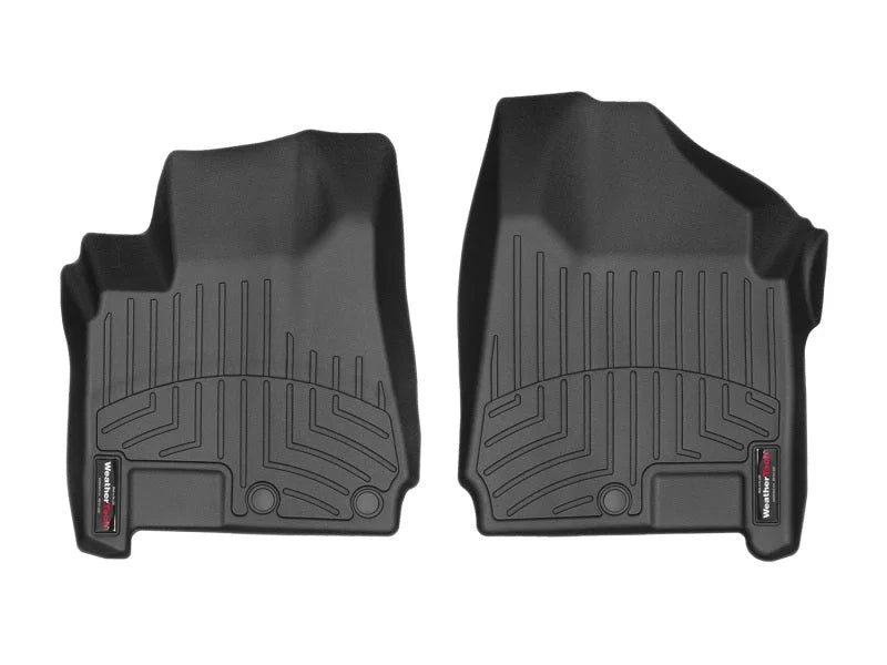 WeatherTech 10+ Cadillac SRX Front FloorLiner - Black - Side View