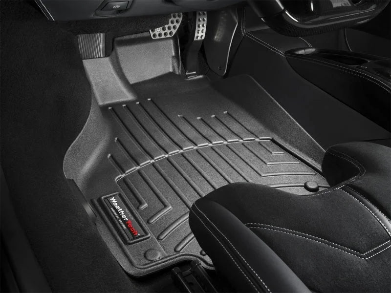 WeatherTech 10+ Ferrari 458 Italia Front FloorLiner - Black - Additional View 8