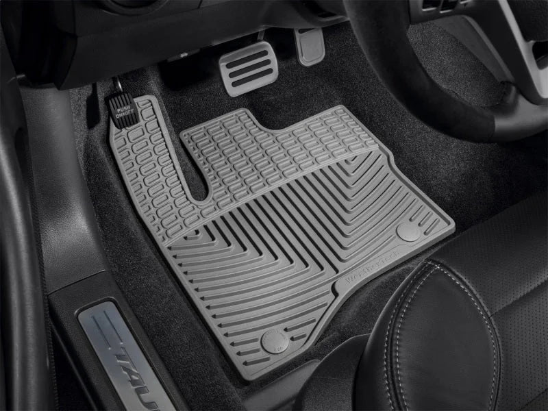 WeatherTech 10+ Ford Taurus Front Rubber Mats - Grey - Additional View 5