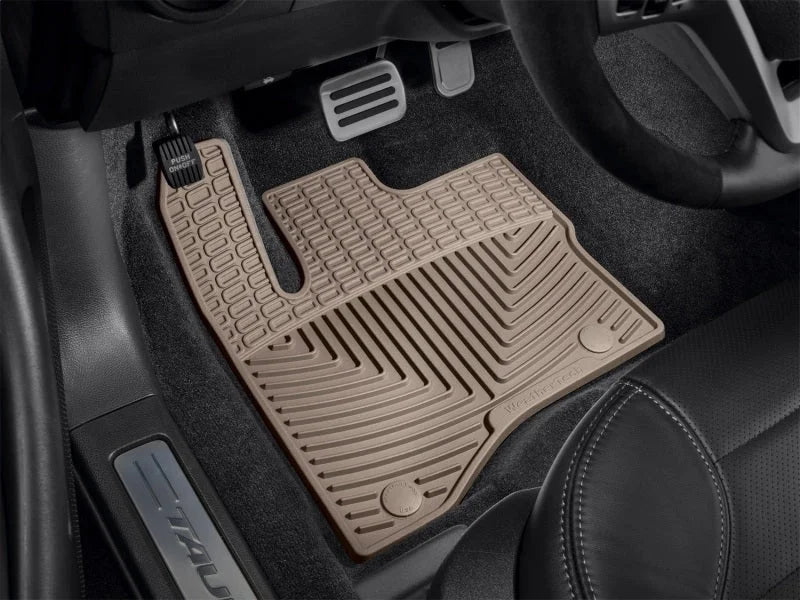 WeatherTech 10+ Ford Taurus Front Rubber Mats - Tan - Additional View 5