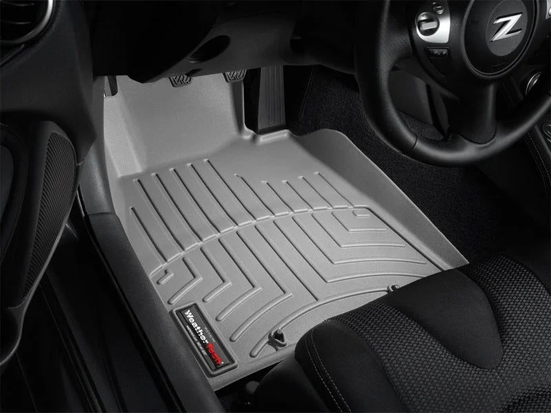 WeatherTech 10+ Nissan 370Z Front FloorLiner - Grey - Additional View 5