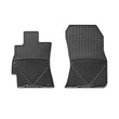 Load image into Gallery viewer, WeatherTech 10+ Subaru Outback Front Rubber Mats - Black - Side View