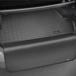 Load image into Gallery viewer, WeatherTech 10+ Toyota 4Runner Cargo Liner w/ Bumper Protector - Black - Installation View
