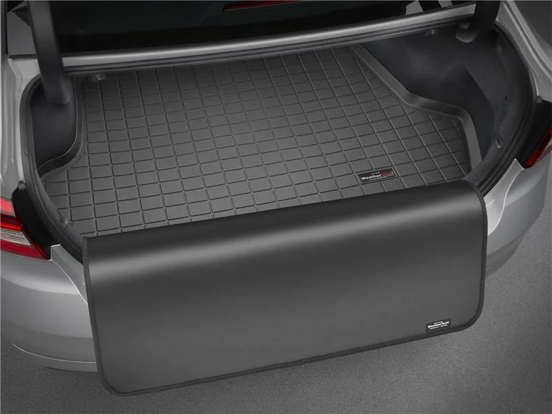 WeatherTech 10+ Toyota 4Runner Cargo Liner w/ Bumper Protector - Black - Installation View